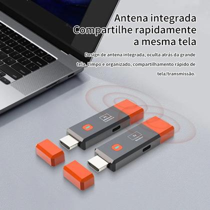 Imagem de Extensor Hdmi Sem Fio,transmissor De Vídeo,receptor,adapt