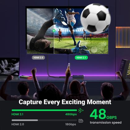 Imagem de Extensor HDMI UGREEN 8K 10K Cabo de extensão HDMI 2.1 2m