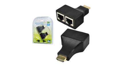 Imagem de Extensor HDMI Via Cabo de Rede Rj45 até 30 Metros - KP-AD100