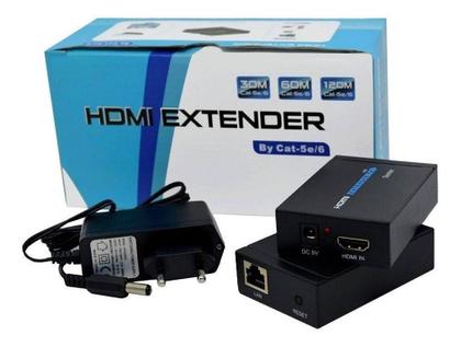 Imagem de Extensor hdmi via rede 60 metros