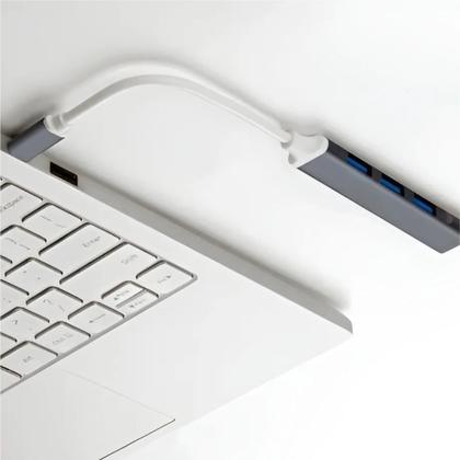 Imagem de Extensor HUB USB Cabo 4 Portas 3.0 Pc Notebook Computador