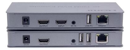 Imagem de Extensor Kvm Hdmi Full Hd Por Rede Ip 120 Metros 1080p 4k 2k