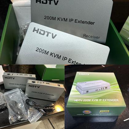 Imagem de Extensor Kvm Hdmi Full Hd Por Rede Ip 60 Metros 1080P 4K 2K