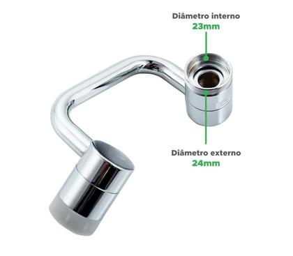 Imagem de Extensor movel para torneiras - rotação 1080 graus