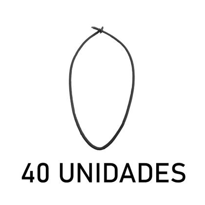 Imagem de Extensor ou Corda Elastica Gancho Duplo 50cm Vermelha - 40UN