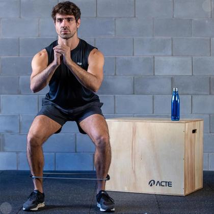 Imagem de Extensor Pernas 60cm Látex Espuma Master T30 Preto - Acte Sports