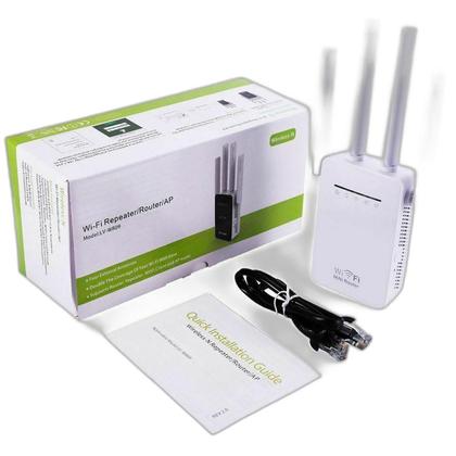 Imagem de Extensor Sinal Wifi Branco 300Mbps