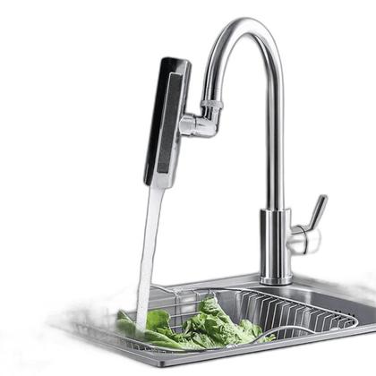 Imagem de Extensor Torneira 4 Modos Cascata Cozinha Giratorio 360º