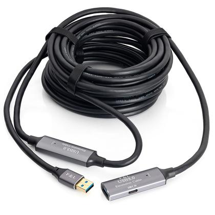 Imagem de Extensor USB 3.0 Fibra Óptica 25 metros