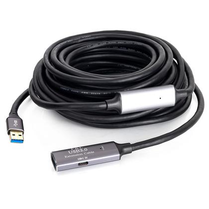 Imagem de Extensor USB 3.0 Fibra Óptica 25 metros