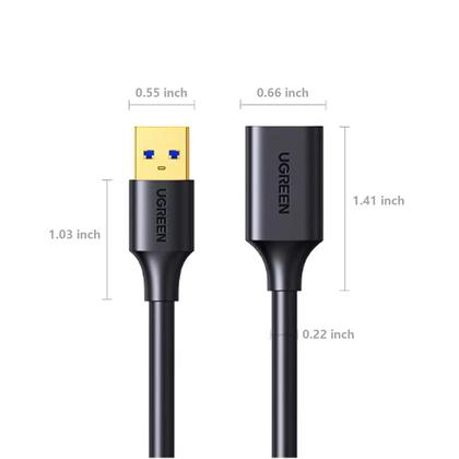 Imagem de Extensor USB UGREEN 3.0 (1m) - Macho para Fêmea