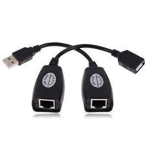 Imagem de Extensor Usb Via Cabo Rede Rj45 Para até 45 Metros