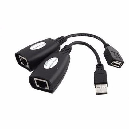 Imagem de Extensor Usb Via Cabo Rede Rj45 Para até 45 Metros