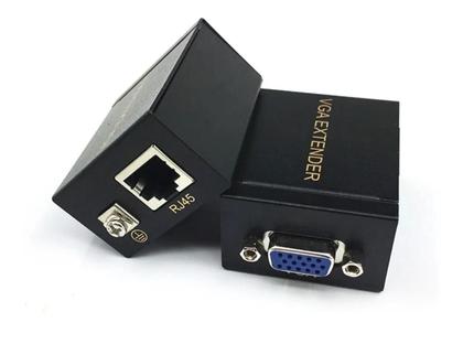 Imagem de Extensor VGA 60m por Cabo de Rede RJ45 Cat5E e Cat6