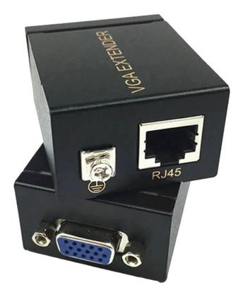 Imagem de Extensor VGA 60m por Cabo de Rede RJ45 Cat5E e Cat6