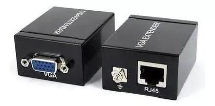 Imagem de Extensor VGA 60m Via Cabo de Rede RJ45 KP-HM004 Knup