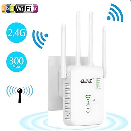 Imagem de Extensor WiFi Dual Band 4 Antenas Branco
