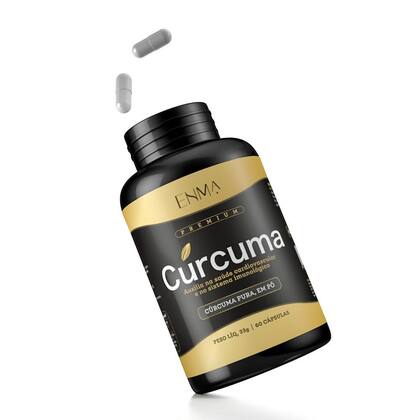 Imagem de Extrato Curcum Longa 100% Pura 60 Cápsulas 550mg Premium