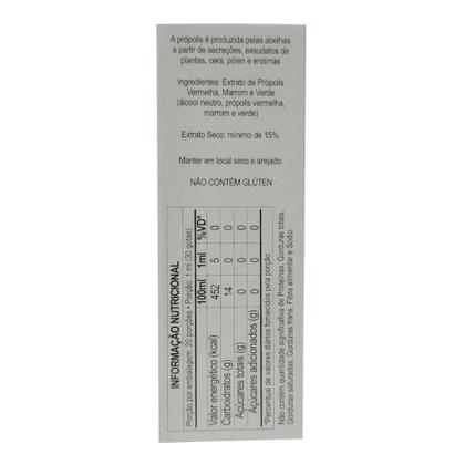 Imagem de Extrato de Própolis-Blend de Própolis Vermelha, Marrom e Verde 20ml