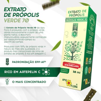 Imagem de Extrato De Própolis Verde 70 Apis Flora 30 ML