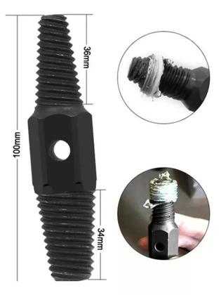 Imagem de Extrator De Cano Quebrado Com Duas Pontas 1/2 Polegada E 3/4