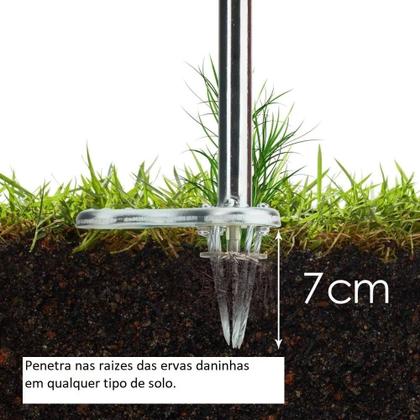 Imagem de Extrator De Ervas Daninhas Inço Mato Pragas Gramas Removedor