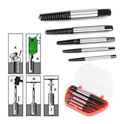 Imagem de Extrator de Parafusos C/ 6 Pçs Rocast