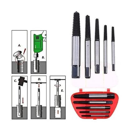 Imagem de Extrator De Parafusos Com 5 Peças Mais Estojo