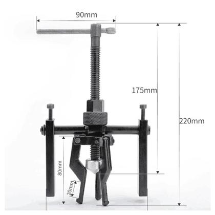Imagem de Extrator de Rolamento Interno Externo Tração 14-95mm 3 Garra