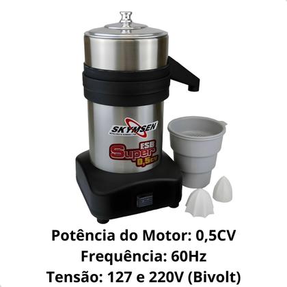 Imagem de Extrator De Sucos Inox Com Câmara Inox ESB SUPER-N Skymsen