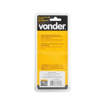 Imagem de Extrator de tubo/cano quebrado 1/2" e 3/4" VONDER