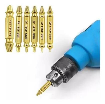 Imagem de Extrator Fresa De Parafusos Danificados Quebrados Furadeira