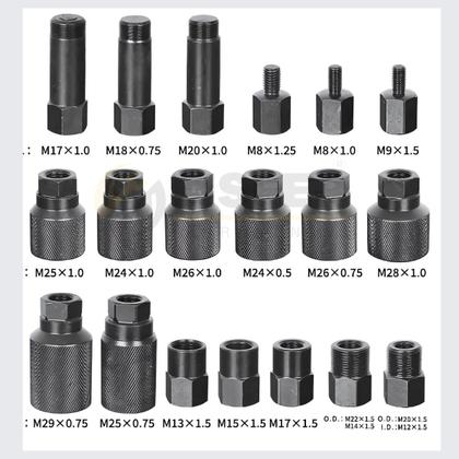 Imagem de Extrator Pneumático Sacar Bico Injetores 21 Peças Delta