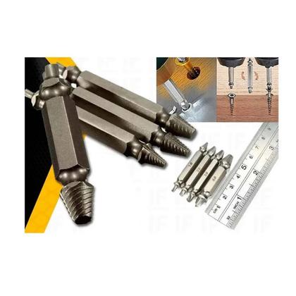 Imagem de Extrator Saca Parafuso com 4 Peças 3 A 12 mm Rocast