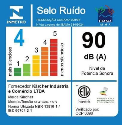 Imagem de Extratora Limpadora de Estofados Kärcher SE 4 Black