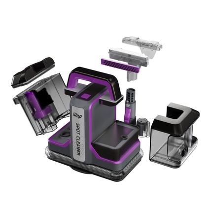 Imagem de Extratora Portátil 3 Em 1 WAP SPOTCLEANER W3 Cinza/Roxo 127v