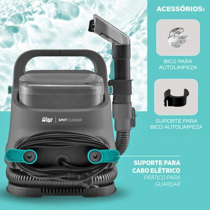 Imagem de Extratora Portátil Doméstico Limpa Sofá Colchão Tapete Spot Cleaner Wap