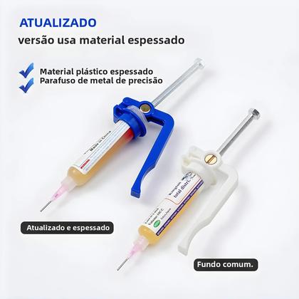 Imagem de Extrusora de Pasta de Solda com Óleo Verde - Impulsionadores de Soldagem e Haste de Cola UV