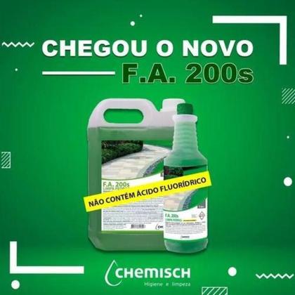 Imagem de F.A 200s 5L  Chemisch - limpa pedras e pisos encardidos 