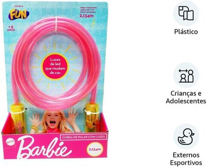Imagem de F0145-4 barbie corda de pulas com luzes