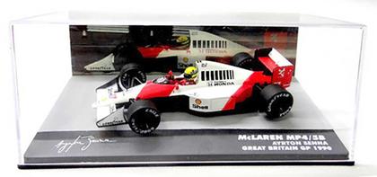 F1 Honda McLaren MP4/5B Ayrton Senna GP Inglaterra 1990 1/43 - Ixo