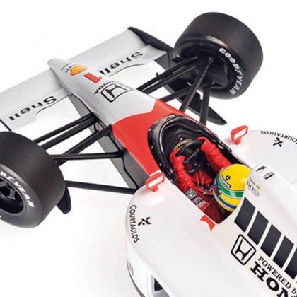 F1 Honda McLaren MP4/6 1 Ayrton Senna Campeão 1991 1/18