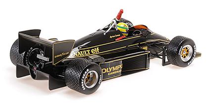 84 MINICHAMPS Lotus Renault 97T 1985 ミニカ Miniatura F1 Lotus Renault 97T 1985 Ayrton Senna 1:18 Minichamps