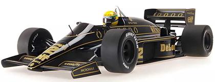 F1 Lotus Renault 98T Ayrton Senna 1986 Minichamps 1/18 - Carrinhos
