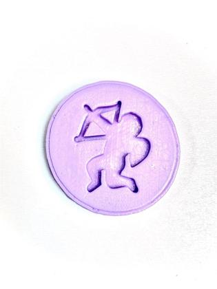 Imagem de F1148 molde de silicone cupído confeitaria biscuit