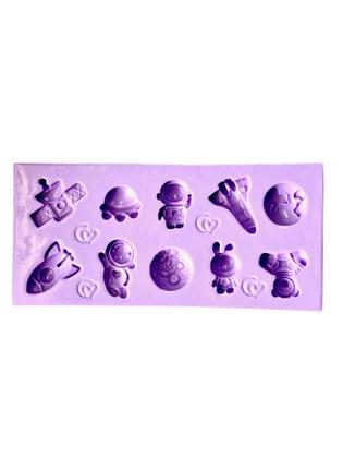 Imagem de F1692 molde de silicone astronauta confeitaria biscuit