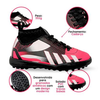 Imagem de F46511s - chuteira society dplaka infantil