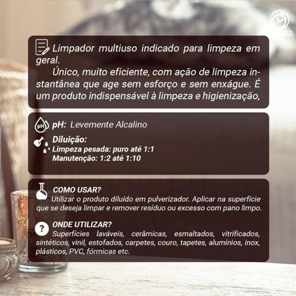 Imagem de F5 flotador universal citrus - limpador multiuso para limpeza em geral - perol - 5 litros