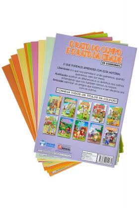 Imagem de Fábulas em quadrinhos - kit com 10 livros