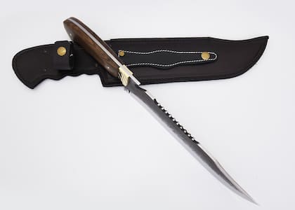 Imagem de Faca Aço Carbono 1070 Bowie 10 Polegadas